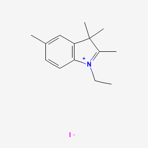 3H-Indolium, 1-ethyl-2,3,3,5-tetramethyl-, iodide