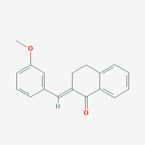 3,4-Dihydro-2-[(3-methoxyphenyl)methylene]-1(2H)-naphthalenone