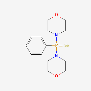 B1659864 Phosphine selenide, di(4-morpholinyl)phenyl- CAS No. 68580-22-3