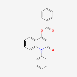 2(1H)-Quinolinone, 4-(benzoyloxy)-1-phenyl-