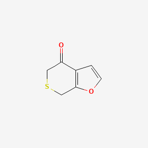 5H-Thiopyrano[3,4-b]furan-4(7H)-one