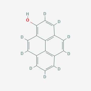 molecular formula C16H10O B016599 1-Hydroxypyrene-d9 CAS No. 132603-37-3