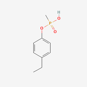 molecular formula C9H13O3P B1659914 (4-Ethylphenoxy)-methylphosphinic acid CAS No. 693223-28-8