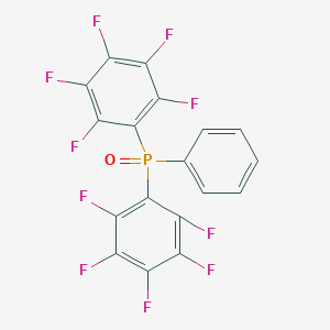 molecular formula C18H5F10OP B165992 Decafluorotriphenylphosphine oxide CAS No. 5594-90-1