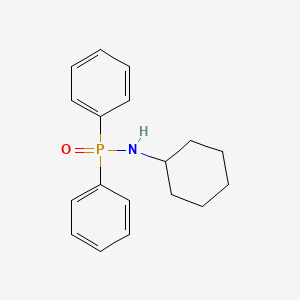 molecular formula C18H22NOP B1659920 N-diphenylphosphorylcyclohexanamine CAS No. 6941-20-4