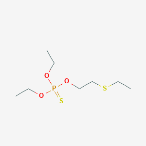 molecular formula C8H19O3PS2 B165995 Demeton-O CAS No. 298-03-3