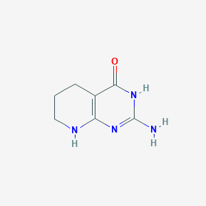 2-Amino-5,6,7,8-tetrahydropyrido[2,3-d]pyrimidin-4(1h)-one