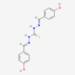 1,3-Bis[(4-oxocyclohexa-2,5-dien-1-ylidene)methylamino]thiourea