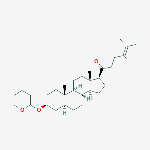 molecular formula C32H52O3 B165998 Thp-ergostenone CAS No. 138780-09-3