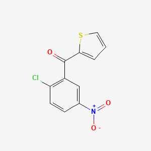 (2-Chloro-5-nitrophenyl)(thiophen-2-yl)methanone