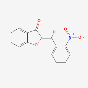 2-((2-Nitrophenyl)methylene)-3(2H)-benzofuranone