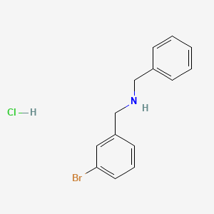 N-Benzyl-1-(3-bromophenyl)methanamine hydrochloride