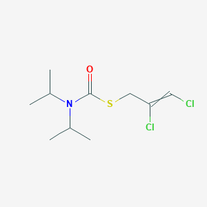 molecular formula C10H17Cl2NOS B166000 S-(2,3-dichloroprop-2-enyl) N,N-di(propan-2-yl)carbamothioate CAS No. 2303-16-4