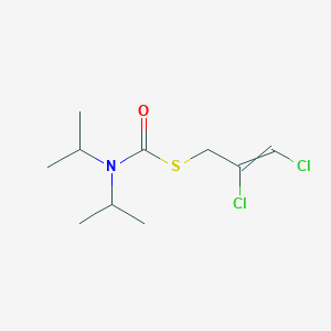 molecular formula C10-H17-Cl2-N-O-S B166000 Diallate CAS No. 2303-16-4