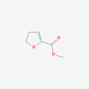 molecular formula C6H8O3 B1660023 Methyl 4,5-dihydrofuran-2-carboxylate CAS No. 70647-25-5
