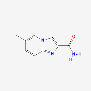 molecular formula C9H9N3O B1660034 6-Methylimidazo[1,2-a]pyridine-2-carboxamide CAS No. 70705-31-6