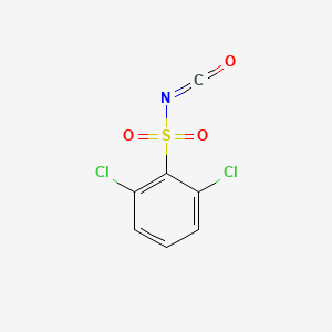molecular formula C7H3Cl2NO3S B1660056 2,6-Dichlorobenzenesulfonyl isocyanate CAS No. 71103-41-8