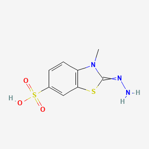2-Hydrazinylidene-3-methyl-1,3-benzothiazole-6-sulfonic acid
