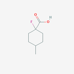 1-Fluoro-4-methylcyclohexane-1-carboxylic acid