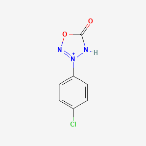 3-(4-Chlorophenyl)-4H-oxatriazol-3-ium-5-one