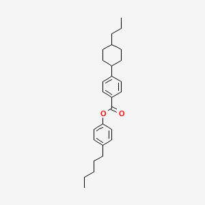 Benzoic acid, 4-(4-propylcyclohexyl)-, 4-pentylphenyl ester