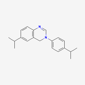 3,4-Dihydro-6-(isopropyl)-3-(4-(isopropyl)phenyl)quinazoline