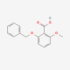 B1660114 2-Methoxy-6-phenylmethoxybenzoic acid CAS No. 71752-90-4