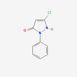 3-Chloro-1-phenyl-1H-pyrazol-5-ol