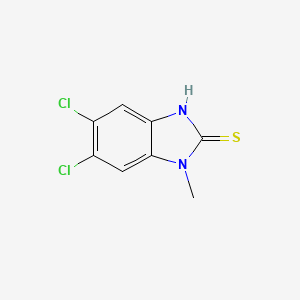 5,6-dichloro-1-methyl-1,3-dihydro-2H-benzimidazole-2-thione
