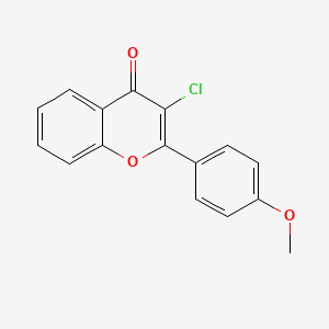 3-chloro-2-(4-methoxyphenyl)-4H-chromen-4-one