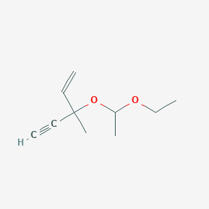 1-Ethoxy-1-[(3-methylpent-1-EN-4-YN-3-YL)oxy]ethane