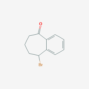 9-Bromo-6,7,8,9-tetrahydrobenzocyclohepten-5-one