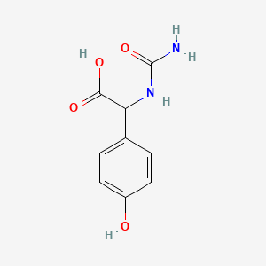 2-(Carbamoylamino)-2-(4-hydroxyphenyl)acetic acid