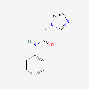 2-(1H-Imidazol-1-yl)-N-phenylacetamide