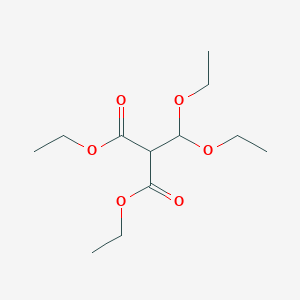 molecular formula C12H22O6 B1660157 Diethyl(diethoxymethyl)propanedioate CAS No. 7251-32-3