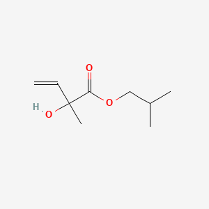 2-Methylpropyl 2-hydroxy-2-methylbut-3-enoate