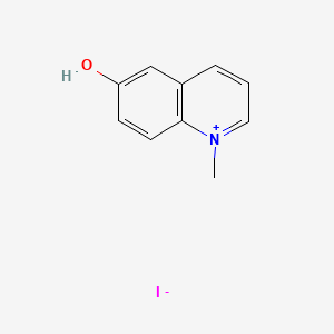 molecular formula C10H10INO B1660173 Quinolinium, 6-hydroxy-1-methyl-, iodide CAS No. 7270-81-7