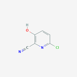 molecular formula C6H3ClN2O B1660180 6-Chloro-3-hydroxypicolinonitrile CAS No. 727736-70-1