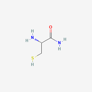 molecular formula C3H8N2OS B1660309 Cysteinamide CAS No. 74401-72-2