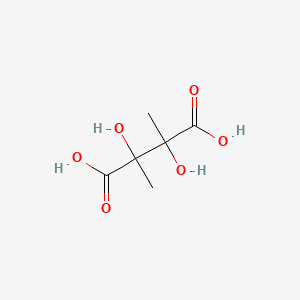 molecular formula C6H10O6 B1660314 2,3-dihydroxy-2,3-dimethylbutanedioic acid CAS No. 74543-88-7