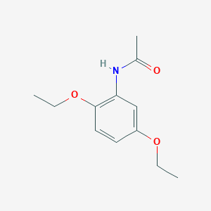molecular formula C12H17NO3 B1660322 N-(2,5-diethoxyphenyl)acetamide CAS No. 7463-29-8