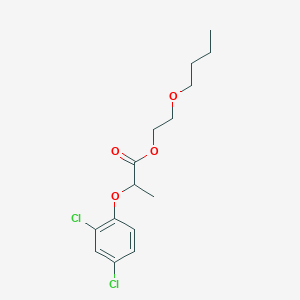 molecular formula C15H20Cl2O4 B166033 Dichlorprop-butotyl CAS No. 53404-31-2