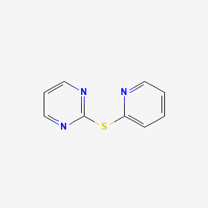 2-Pyridin-2-ylsulfanylpyrimidine