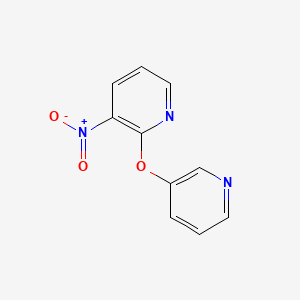 B1660433 3-Nitro-2-(pyridin-3-yloxy)pyridine CAS No. 76594-24-6