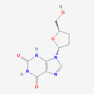 molecular formula C10H12N4O4 B166046 2',3'-Dideoxyxanthosine CAS No. 132194-28-6