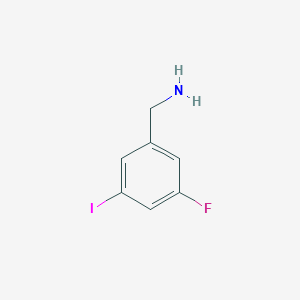 3-Fluoro-5-iodobenzylamine