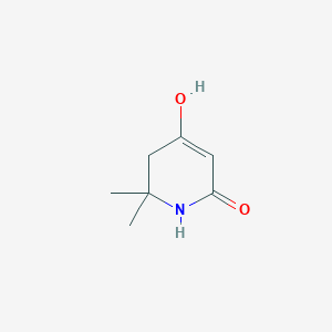 4-Hydroxy-6,6-dimethyl-5,6-dihydropyridin-2(1H)-one