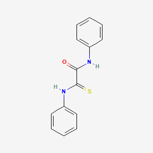 2-anilino-N-phenyl-2-sulfanylideneacetamide