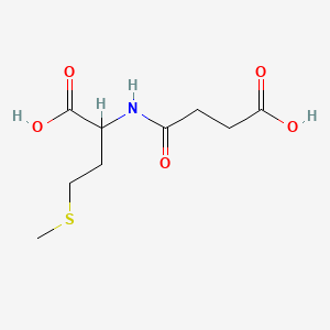 N-(3-Carboxy-1-oxopropyl)-DL-methionine