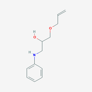 1-Anilino-3-[(prop-2-en-1-yl)oxy]propan-2-ol